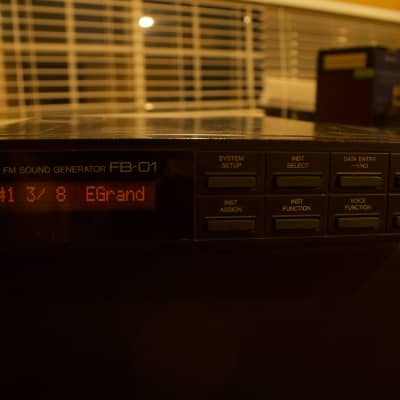 Yamaha FB-01 FM Sound Generator 1986 - 1987 - Black