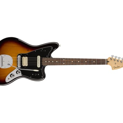 Used Fender Player Jaguar - 3-Color Sunburst w/ Pau Ferro FB image 4