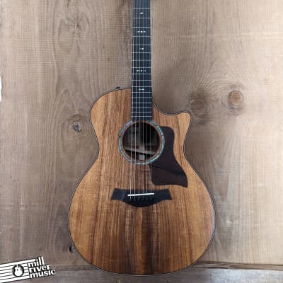 Taylor 724ce Koa Grand Auditorium Acoustic Electric Guitar w/Deluxe HSC image 3