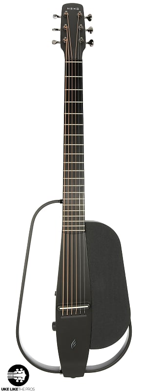 Enya NEX-G Carbon Fiber Smart Audio Guitar - Black | Reverb