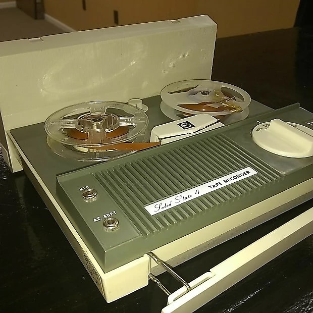 Electra Radio Corporation TP-500 Solid State 4 Portable Tape  Recorder/Transicorder! *Rare, Vintage Portable Reel Unit!*
