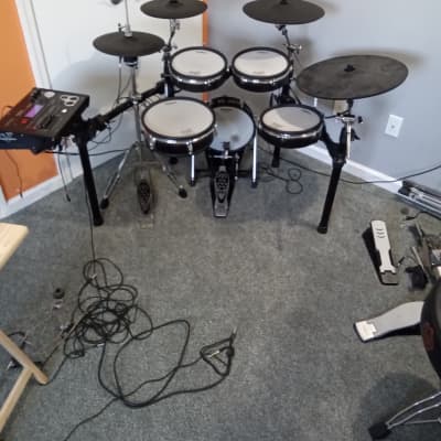Roland TD-30K V-Drum Kit with Mesh Pads 2010s - Black