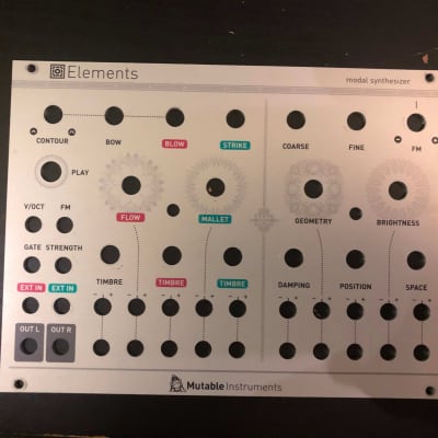 *Rare* Mutable Instruments Elements Non-DIY Black Panel image 2