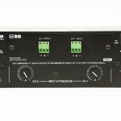 Crown Com-Tech 410 Stereo Power Supply Amplifier 240w 4 ohm Solid State Amp 2 Channel Pro Audio Monitor Com Tech for Speakers Studio Live Rack Mount Comtech CT-410 image 8