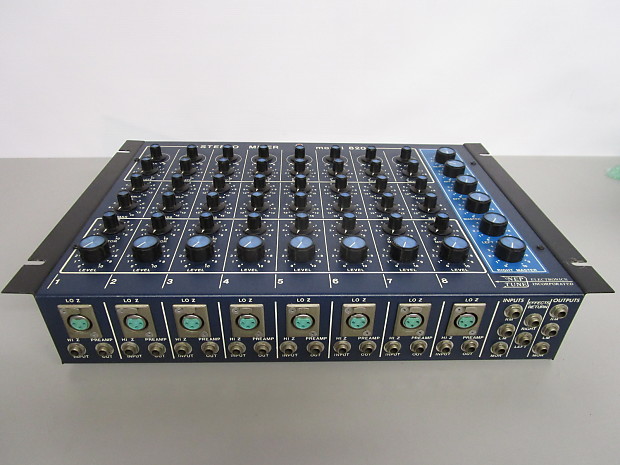 NEI Neptune 8-Channel Stereo Mixer Model 820 | Reverb