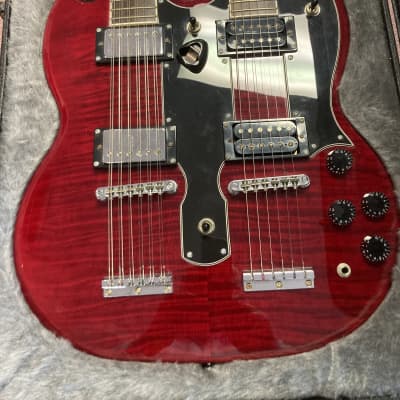 Epiphone SG double neck ? Candy apple red image 2