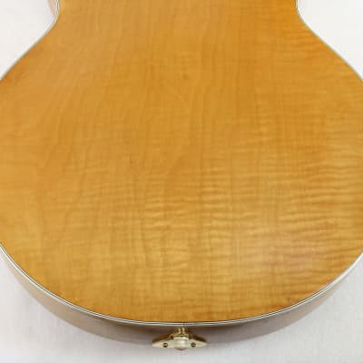 Vintage 1943 GRETSCH Synchromatic 160 Acoustic Archtop w/Cat's Eye F-Holes, Natural Finish image 15