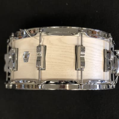 Ludwig 14"x6.5" Keystone X Snare Drum in Snow White Finish image 4