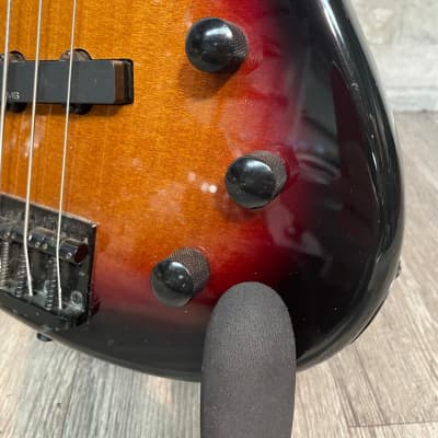 Johnson Electric Bass Guitar 4 String / with EMG Pick Ups / Sunburst image 2