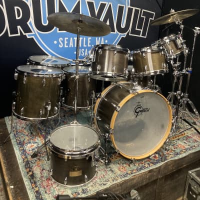 Gretsch 70's-80's "Tony Williams" 8-Piece Drum Set, 24", 18", 16", 15", 14", 14", 13", 12" Refinished. image 4