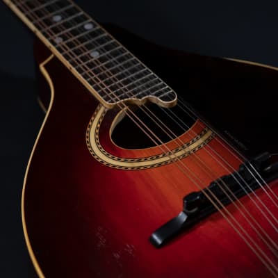 Gibson A Model, Oval Hole, Adirondack Spruce, Maple, OHSC Included - USED 1922 image 3