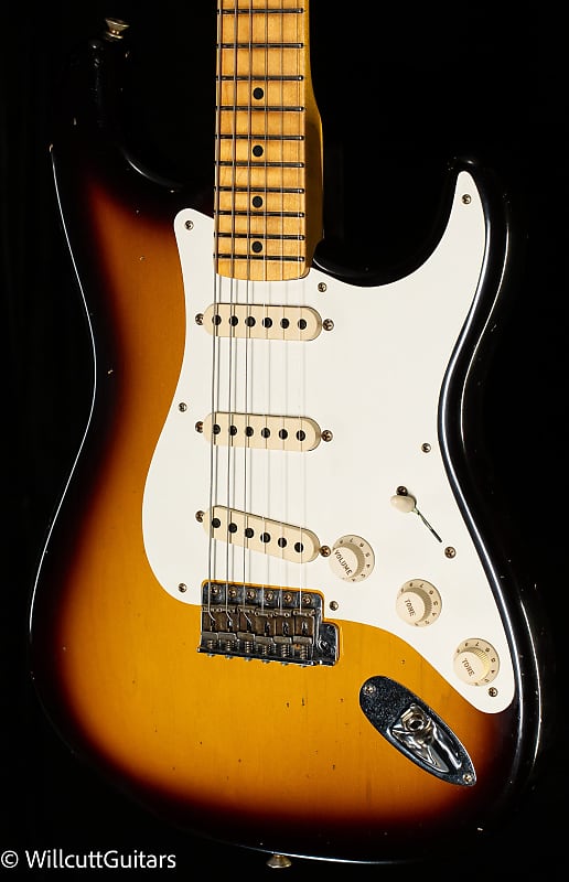 Fender Custom Shop Willcutt True '57 Stratocaster Journeyman Relic 2-Tone Sunburst 65 C (505) image 1