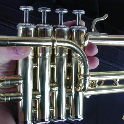 Berkeleywind Bb/A/G Piccolo Trumpet (GoldBrass Stomvi Style) image 4