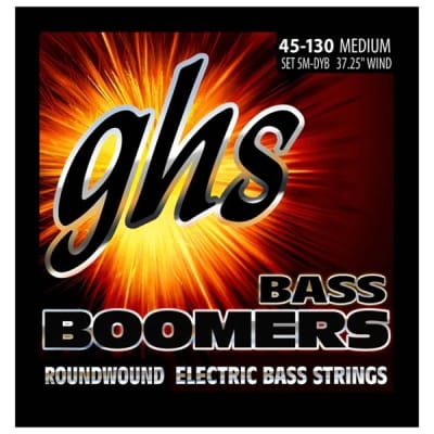 GHS Bass Boomer Electric Bass Strings 5-String 45-130 image 2