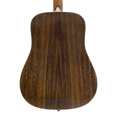 TARIO 41'' Acoustic All Solid Guitar Solid Spruce Top Solid Ovangkol Back and Sides Mahogany Neck image 2