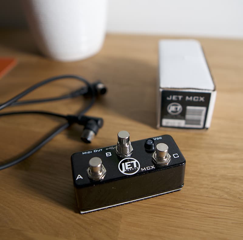 Jet Pedals JET MCX Midi Controller Black Reverb