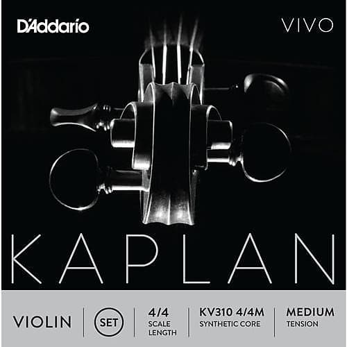 D'Addario Kaplan Vivo 4/4 Violin String Set image 1