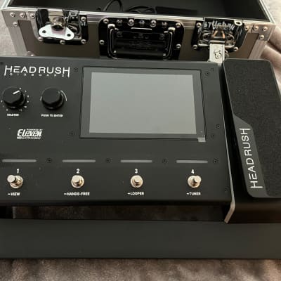 Headrush Gigboard 2021 Black with Expression Pedal and Case | Reverb