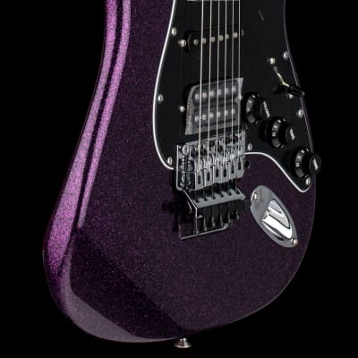Fender Custom Shop Empire 67 Super Stratocaster HSH Floyd Rose NOS - Magenta Sparkle #16460 image 6