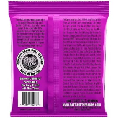 Ernie Ball ROCK N' ROLL POWER Slinky 11-48 Pure Nickel Electric Guitar Strings 2250 image 2