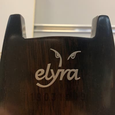 elyra VLAD  special custom guitar made in Germany - one-of-a-kind - brown - single piece worldwide image 5