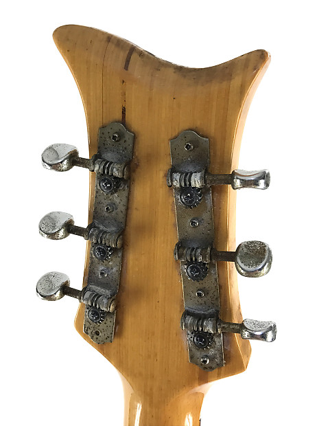 Teisco R2, Mosrite Style Guitar, White, 1968 Vintage, Japan | Reverb