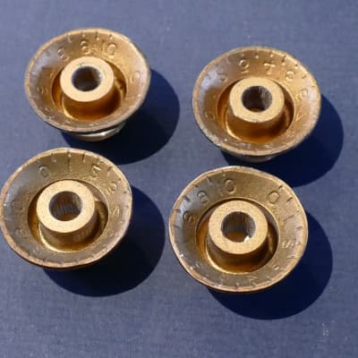 GIBSON Gold bonnet knobs 1958 - 1959 image 2
