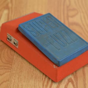 Univox Super Fuzz Vintage 1960s Red / Blue | Reverb