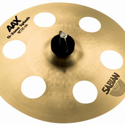 Sabian 10" AAX O-Zone Splash Cymbal - 21000X (Natural) image 3