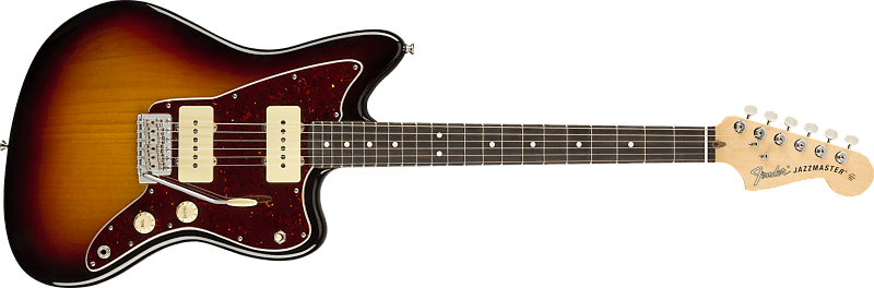 Fender American Performer Jazzmaster - 3-Tone Sunburst with Rosewood Fingerboard image 1
