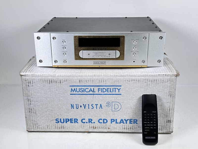 Musical Fidelity NuVista 3D CD Player  			
