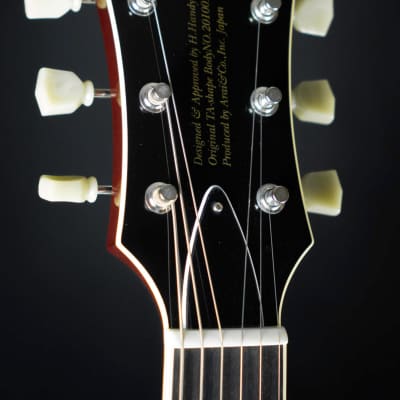 Aria TA-Domino Semi Hollow Archtop Guitar image 4