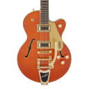 Gretsch G5655TG Electromatic Center Block Jr. Single-Cut with Bigsby and Gold Hardware - Orange Stain - Used