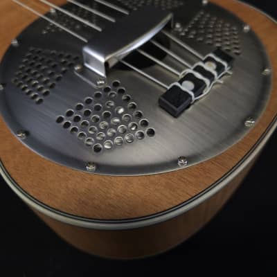 Gold Tone ResoMaple Concert-Scale Curly Maple Resonator Ukulele with Gig Bag image 10