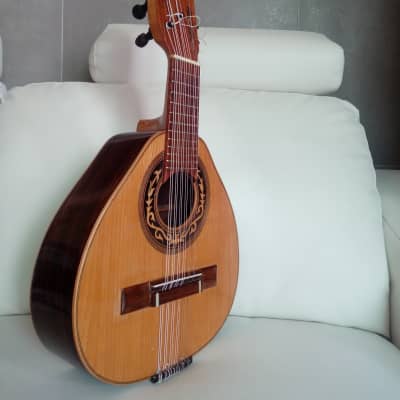 Immagine Ricardo Sanchis Nacher 1915. Old Bandurria guitar - 2