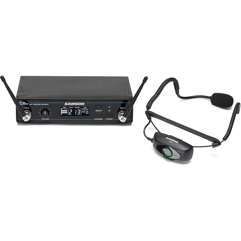 Samson AirLine 99 AH9 Wireless Fitness Headset Microphone System (D Band) image 1