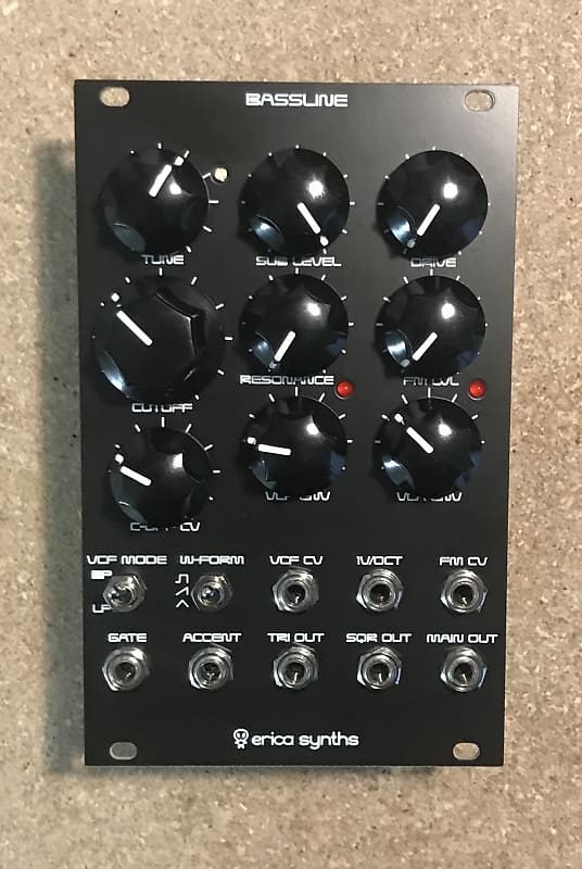 Erica Synths DIY Bassline Eurorack Module Reverb
