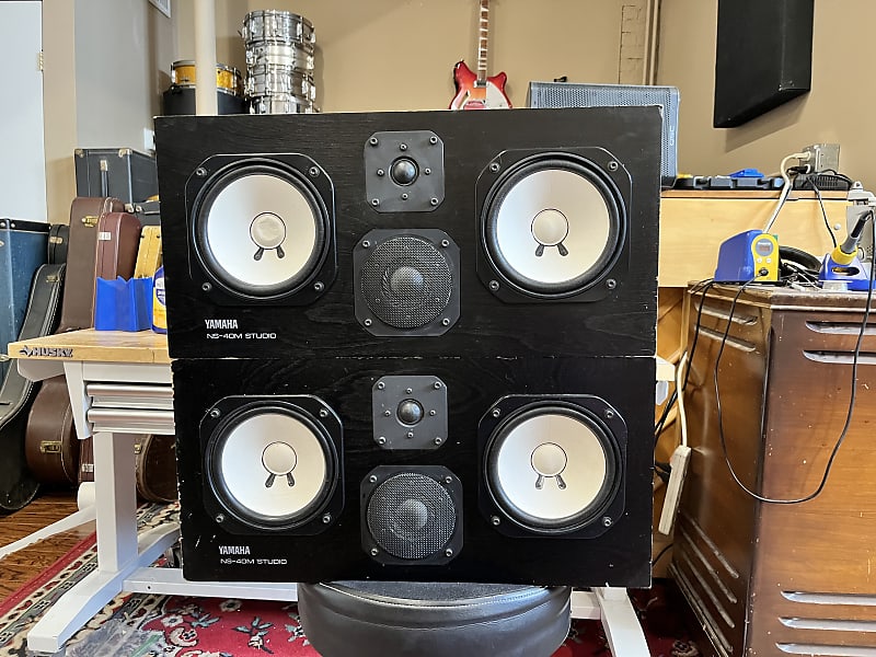 希少 YAMAHA/ヤマハ NS-40M STUDIO モニタースピーカーペア 希少 YAMAHA/ヤマハ NS-40M STUDIO モニタースピーカーペア