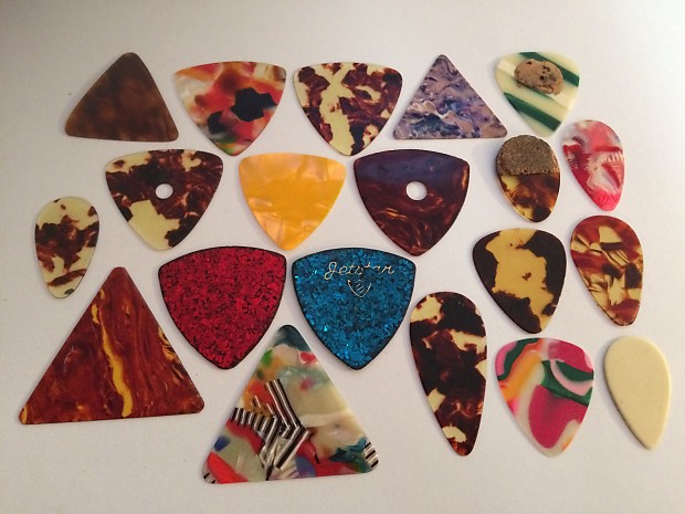 Antique store guitar picks