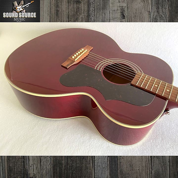 Epiphone EJ-200 Artist w/hard case Red | Reverb
