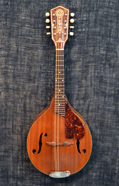 SS STEWART A Style Mandolin 1930's Mahogany Lacquer image 1