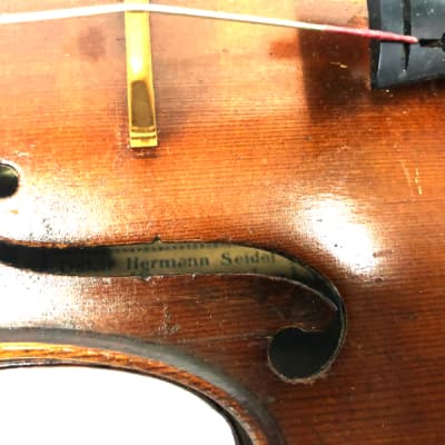 Oskar Hermann Seidel Violin Stradivarius Violin Copy image 3