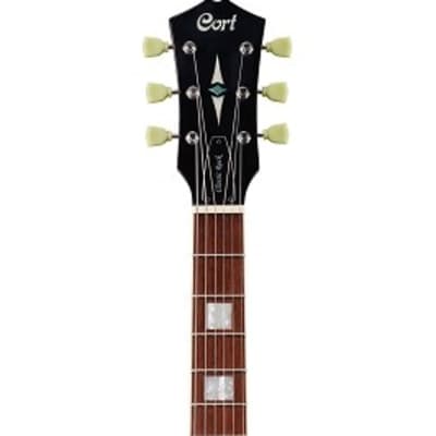 Cort CR Series CR300ATB Electric Guitar, EMG Pickups Aged Vintage Burst image 4