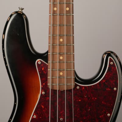 Fender 60th Anniversary Road Worn '60s Jazz Bass - 2020 - Sunburst image 4