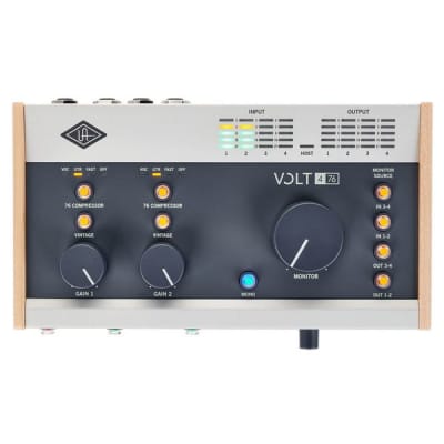 Universal Audio Volt 476 | 4-in/4-out USB 2.0 Audio/MIDI Interface. New with Full Warranty! image 12