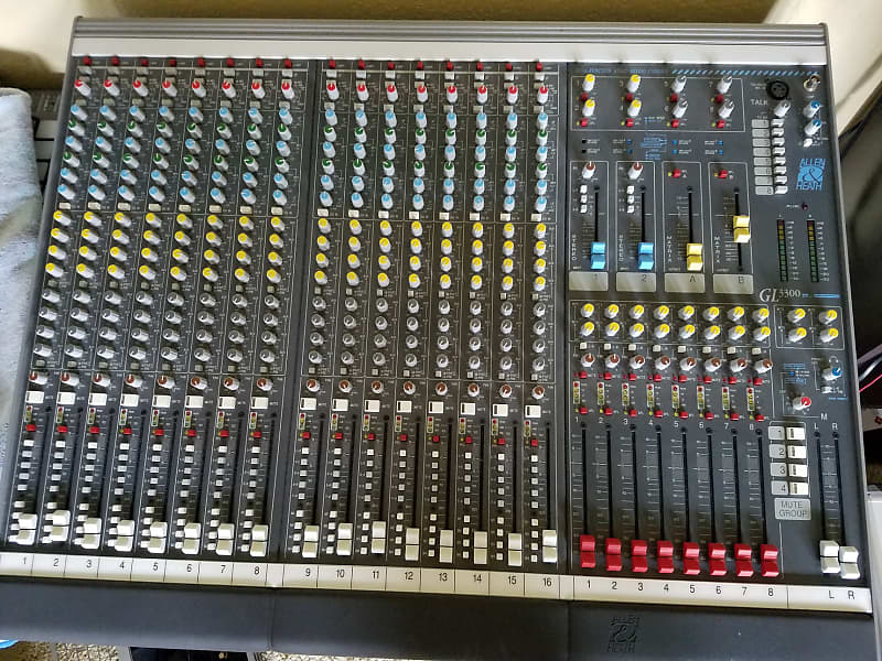 Allen & Heath GL3300-816 8-Group 16-Channel Mixing Console image 1