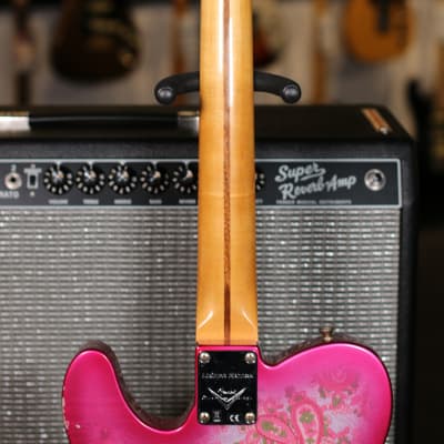 Fender Custom Shop LTD Relic '50s Thinline Telecaster 2023 - Pink Paisley image 7