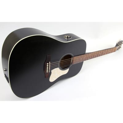 Art & Lutherie Americana Dreadnought Acoustic Electric Guitar | Faded Black image 5