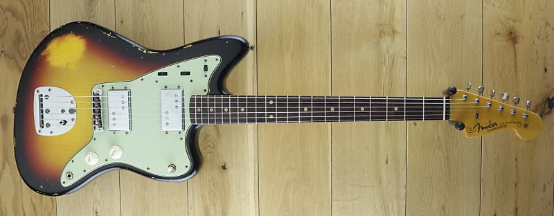 Fender Custom Shop Dealer Select CuNiFe Wide Range Jazzmaster Relic, 3 Tone Sunburst R124808 image 1