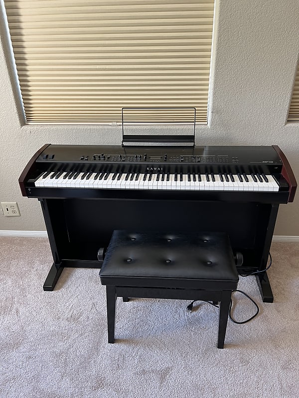 Kawai MP10 88Key Digital Piano Bundle Black Reverb